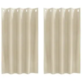 zaslony-z-zaslonami-2-pcs-kremowy-140-x-140-cm-aksamit