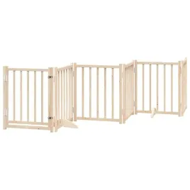bramka-ograniczajaca-dla-psa-300-cm-drewno-jodlowe-kolor-naturalny