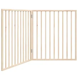 bramka-dla-psa-drewniana-80-x-90-cm-kolor-naturalny-dlugosc-160-cm