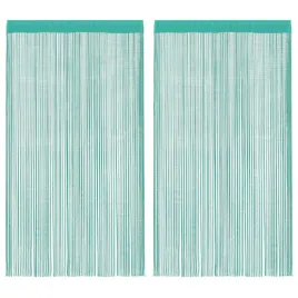 zaslony-sznurkowe-2-szt-turkusowe-100x250-cm