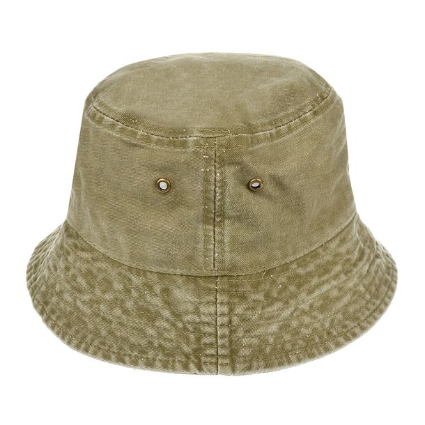 Khaki kapelusz na ryby spacer grzyby bucket hat modny kap-m5