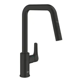grohe-eurosmart-bateria-kuchenna-wyciagana-wylewka-czarny-mat-306192430