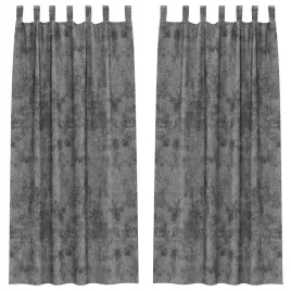 zaslony-z-aksamitu-szare-zestaw-2-sztuk-260-x-140-cm