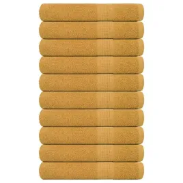 reczniki-frogn-10-szt-zloty-100x200-cm-360-g-m