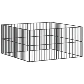 uniwersalny-kojec-dla-zwierzat-200x200x100cm-czarny