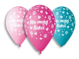 balony-lateksowe-z-nadrukiem-dla-mojej-babci-mix-33-cm-5-szt