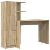 biurko-2-pcs-dab-sonoma