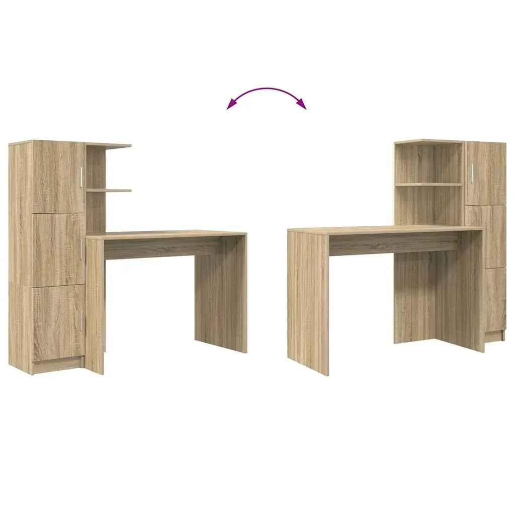 biurko-2-pcs-dab-sonoma-stan-nowy