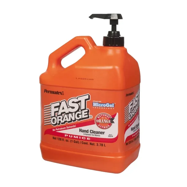 Permatex Fast Orange - emulsja z pompką do mycia zabrudzonych rąk 3,78L