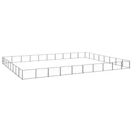 kojec-dla-psa-100x80x70-cm-czarny-stalowy