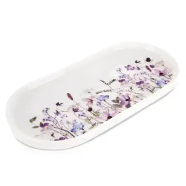 talerz-do-serwowania-porcelanowy-kwiaty-louka-25x12-cm