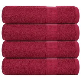 reczniki-kapielowe-frogn-4-szt-bordowy-70x140-cm-360-g-m