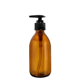 butelka-szklana-braz-250ml-z-pompka-czarna