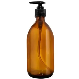 butelka-szklana-500ml-braz-z-pompka-czarna