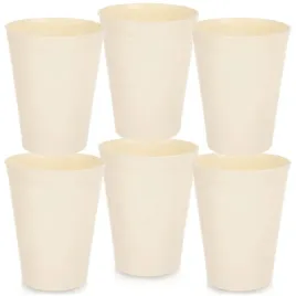 kubki-plastikowe-kremowe-sandy-300-ml-6-szt