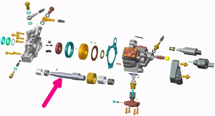 walek-pompy-siemens-continental-vdo-1-5-dci-stan-nowy
