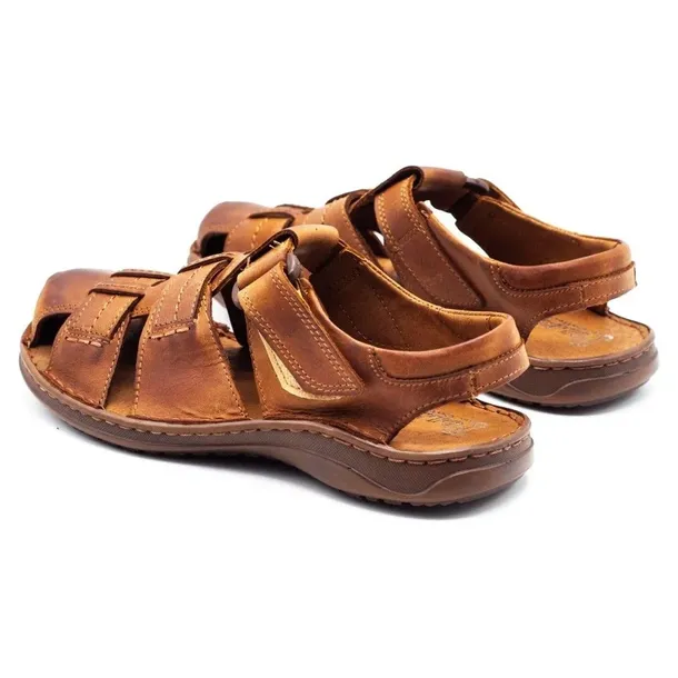 sandaly-sa07-camel-wzor-dominujacy-bez-wzoru