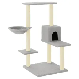 drapak-dla-kota-z-sizalowymi-slupkami-jasnoszary-95-cm