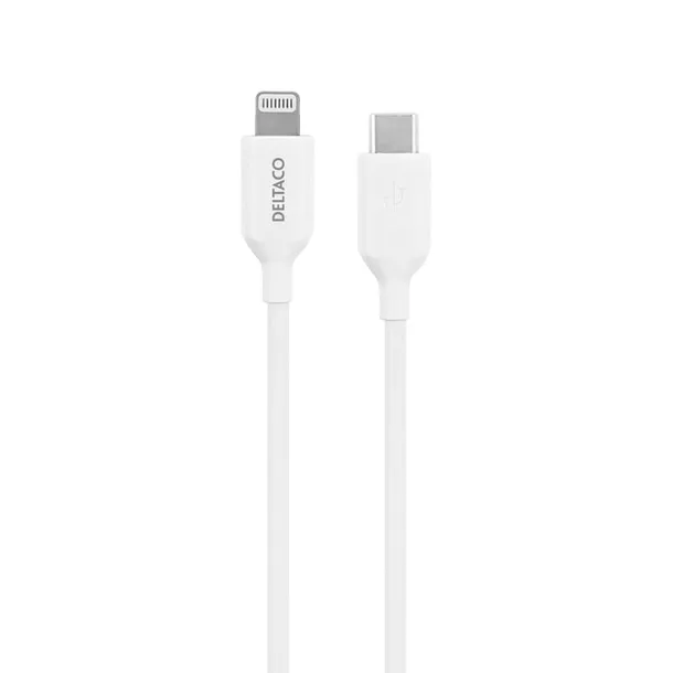 deltaco-iplh-452-kabel-lightning-2-m-bialy