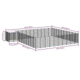 kojec-dla-psa-czarny-3146-m-stalowy-material-wykonania-metal
