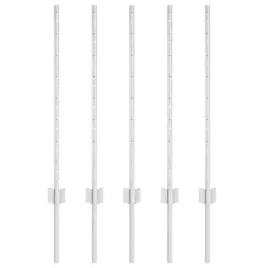 nowoczesny-slup-ogrodzeniowy-ze-stali-malowanej-srebrny-120-cm