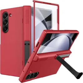 ninki-etui-360-do-samsung-galaxy-z-fold-6-szybka-ochronna-stojak-czerwone