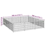 kojec-dla-psa-czarny-9-m-stalowy-material-wykonania-metal
