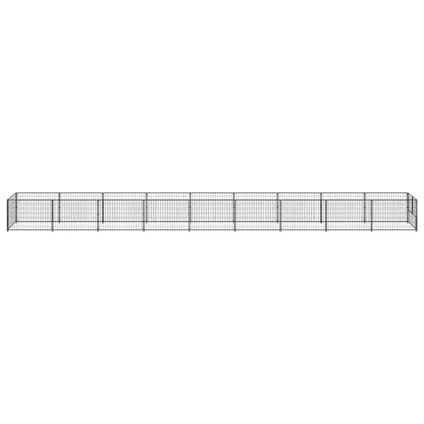 kojec-dla-psa-czarny-9-m-stalowy-szerokosc-100-cm