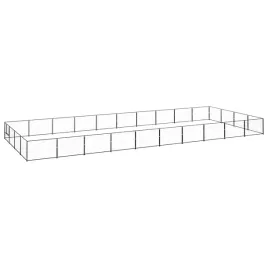 kojec-dla-psow-100x70x70-cm-stalowy-czarny