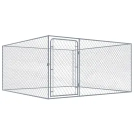 kojec-dla-psow-2x2x1m-stal-srebrny