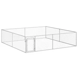 kojec-dla-psow-4x4x1m-stal-srebrny
