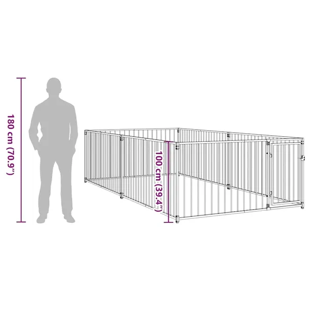 kojec-dla-psa-200-x-400-x-100-cm-wysokosc-produktu-100-cm