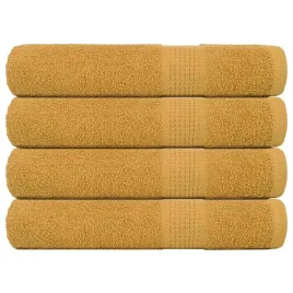 reczniki-frogn-4-szt-zloty-100x200-cm-360-g-m