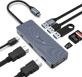 stacja-dokujaca-usb-c-9w1-hub-hdmi-vga-pd-100w-usb-3-0-sd-tf-laptop