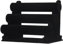 ekspozytor-walek-na-bizuterie-potrojny-czarny-bransoletki-gumki