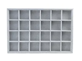 ekspozytor-kratownica-24-przegrodki-zamszowa-szara-tacka-na-bizuterie