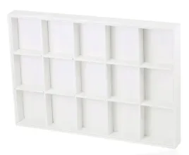 ekspozytor-tacka-na-bizuterie-bransoletki-eko-skora-biala-15-przegrodek