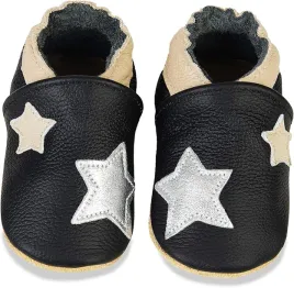 buty-niemowlece-skorzane-miekkie-czarne-0-6msc