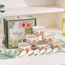 tableware-zestaw-6-misek-ceramicznych-z-lyzkami-na-ryz-zupe-platki-400-ml