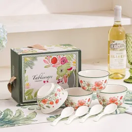 tableware-zestaw-4-misek-ceramicznych-z-lyzkami-na-ryz-zupe-platki-400-ml
