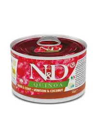 farmina-nandd-dog-quinoa-skinandcoat-venison-adult-mini-puszka-140g