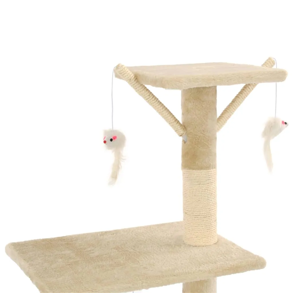 drapak-kotyplus-bezowy-138cm-domek-platforma-myszki