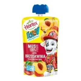 hortex-leon-przekaska-mus-100percent-owocow-i-warzyw-jablko-brzoskwinia-banan