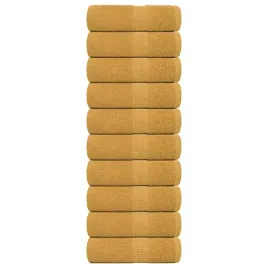 reczniki-frogn-10-szt-zlote-30x30-cm-360-g-m
