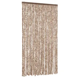 zaslona-przeciw-owadom-100-x-230-cm-bezowo-ciemnobrazowa-szenilowa