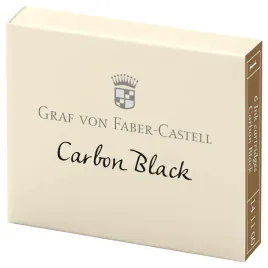 naboje-atramentowe-graf-von-faber-castell-carbon-black-6-szt