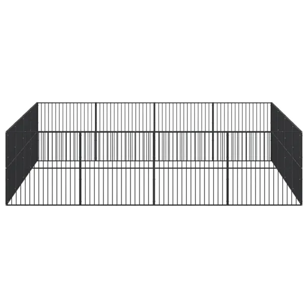 klatka-dla-psa-400x400-cm-czarna-dlugosc-400-cm