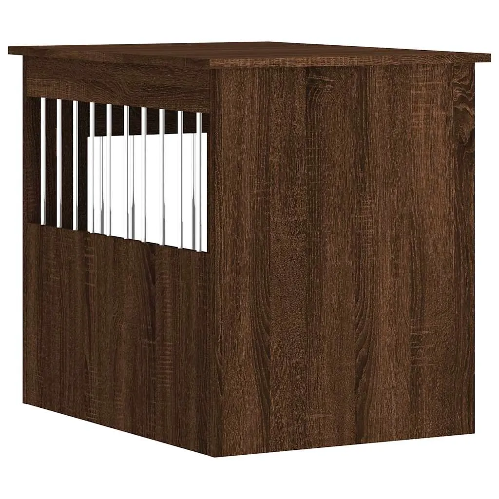 kojec-2w1-dla-psa-stolik-55x75x65-brazowy-dab-stan-nowy