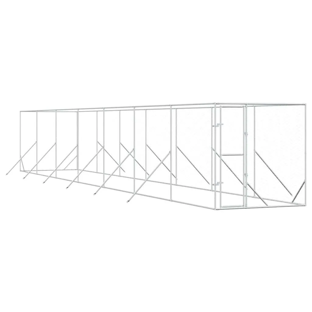 klatka-dla-psa-2x14x2-m-srebrna