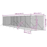 klatka-dla-psa-2x14x2-m-srebrna-marka-inna
